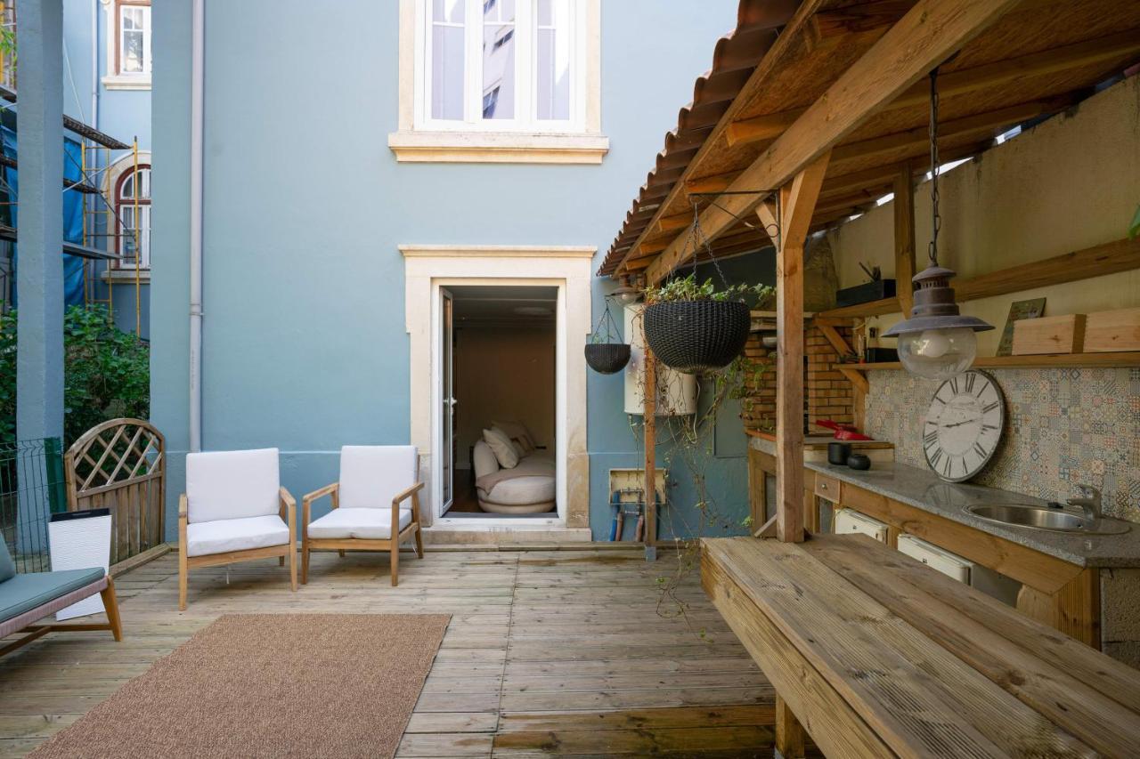 Charming Apt In Historic House Coimbra Luaran gambar